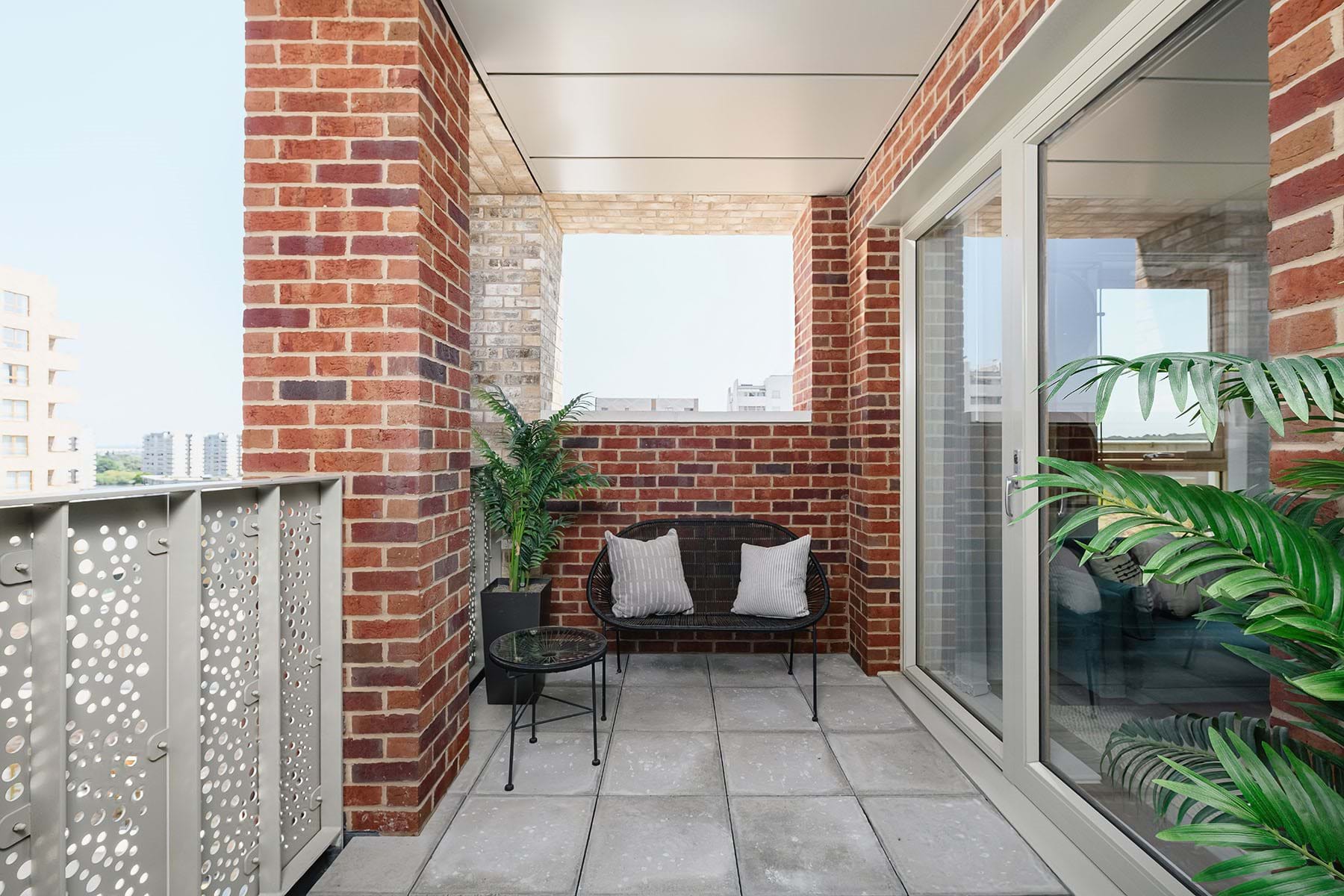 Balcony of a Southmere home