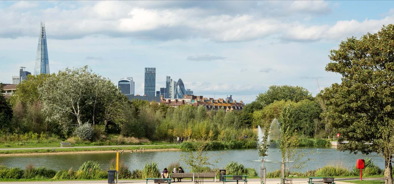 Discover the beautiful Burgess Park in Camberwell